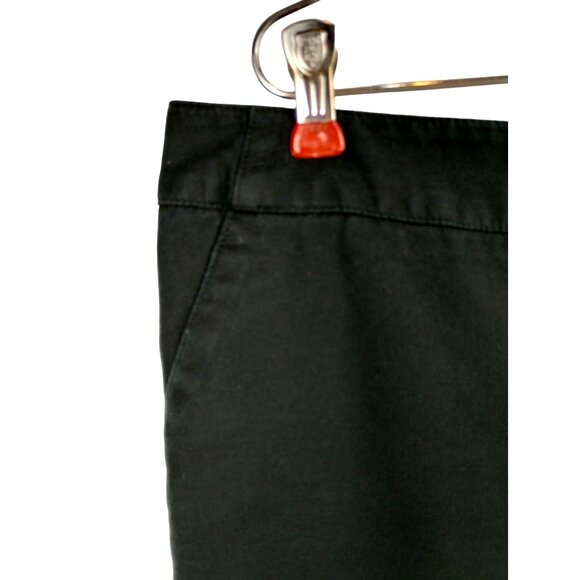 Merona Womens 18 Black Knee-Length Fully Lined Pencil Skirt with Pockets - Picture 3 of 10